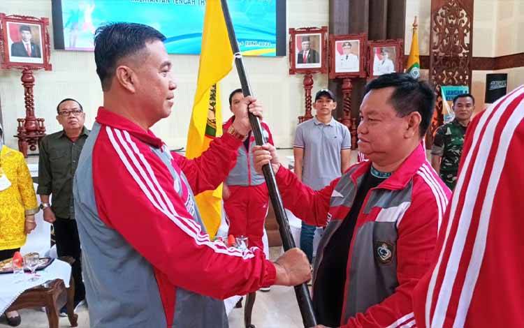 Bupati Kotim Berangkatkan Atlet Ikuti Popprov Kalteng