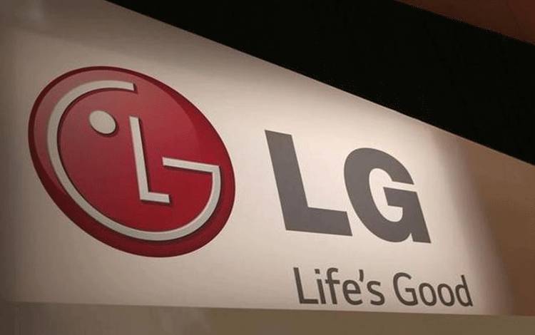 Logo perusahaan LG yang tampak saat gelaran Consumer Electronics Show (CES) tahunan di Las Vegas, Nevada, AS, 6 Januari 2014. (REUTERS/Robert Galbraith)