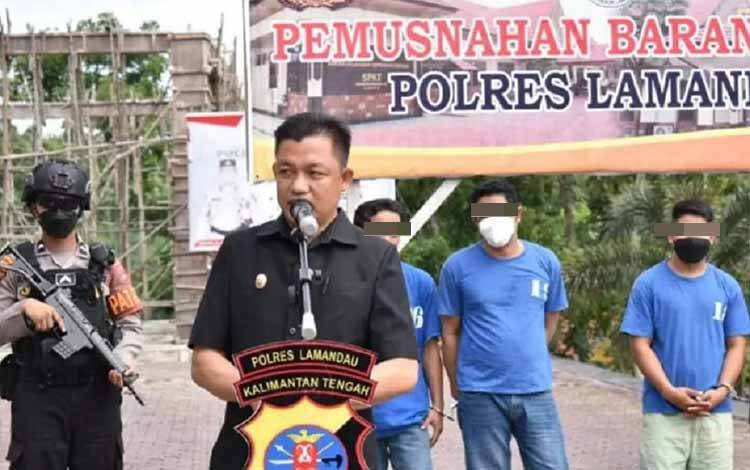 Wilayah Perdesaan Jadi Perhatian BNK Lamandau Cegah Peredaran Narkoba