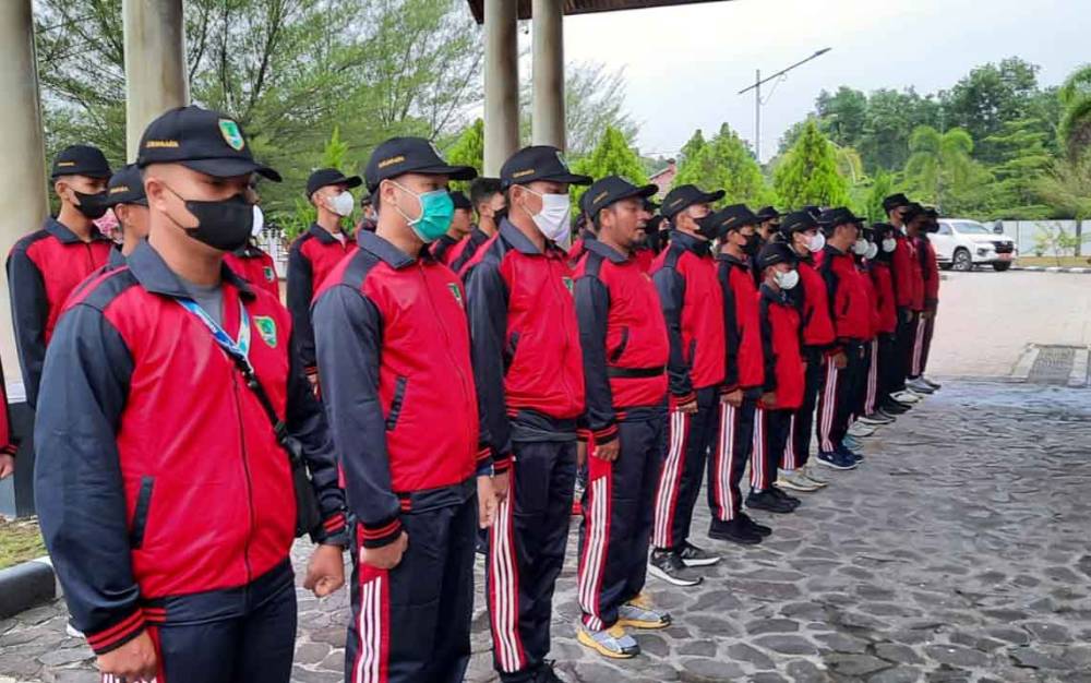 Kontingen Sukamara Ikuti POPPROV Kalteng 2022 Sebanyak 98 Orang