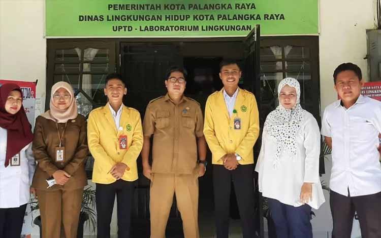 UPTD Laboratorium Lingkungan Palangka Raya Fasilitasi Mahasiswa Magang