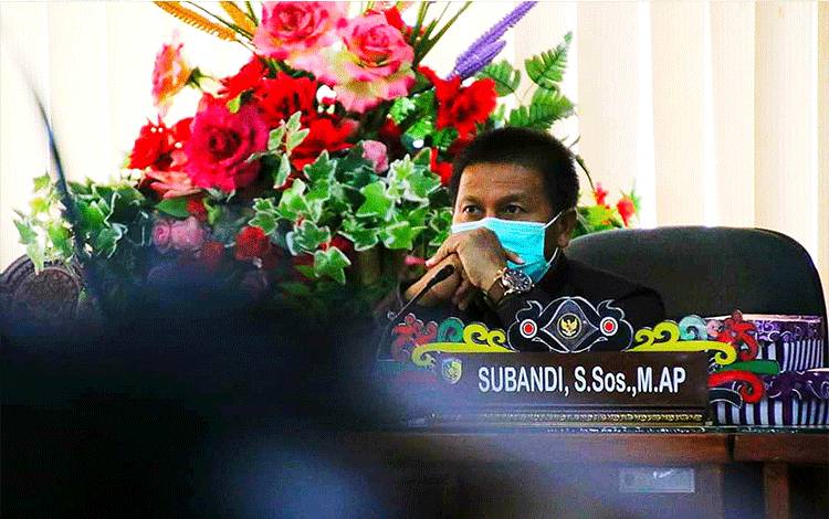 Ketua Komisi A DPRD Kota Palangka Raya, Subandi