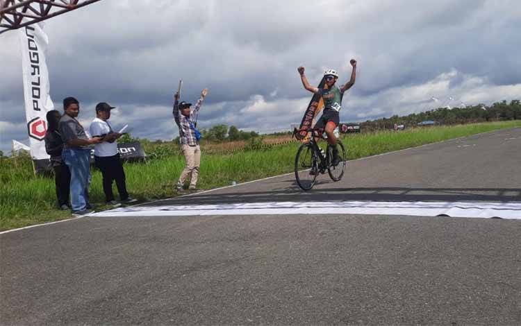 Atlet Kapuas Sabet Juara Balap Sepeda di Popprov Kalteng