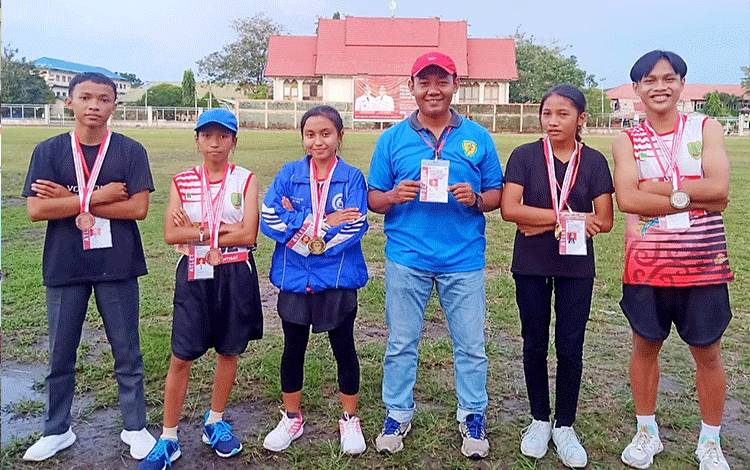 Begini Perolehan Medali Barito Timur Hingga Hari Kedua Popprov Kalteng