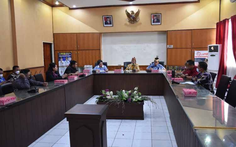Ini Sejumlah Hal Disampaikan Wakil Bupati Kapuas Saat Terima Kunker Waket DPRD Kalteng