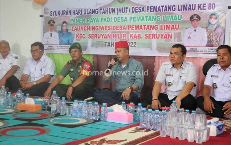 80 Tahun Desa Pematang Limau, Bupati Seruyan Sampaikan Ini