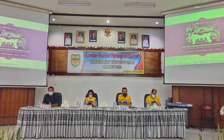 Bupati Gunung Mas: Perangkat Daerah Wajib Menciptakan 1 Inovasi Setiap Tahun