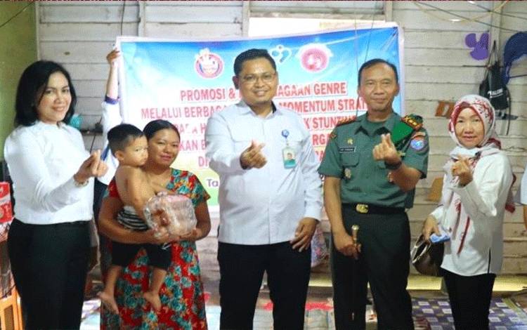 BKKBN Kalteng Bersama Disdalduk KBP3A Murung Raya?Gerebek Stunting