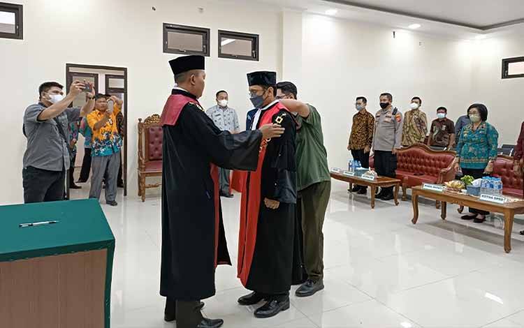 Wakil Ketua PN Kuala Kurun yang baru Dilantik Diharapkan Segera Bersinergi Jalankan Program Kerja
