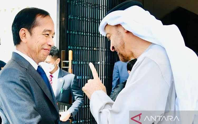 Presiden Jokowi Bahas Tindak Lanjut Kerja Sama Investasi UAE