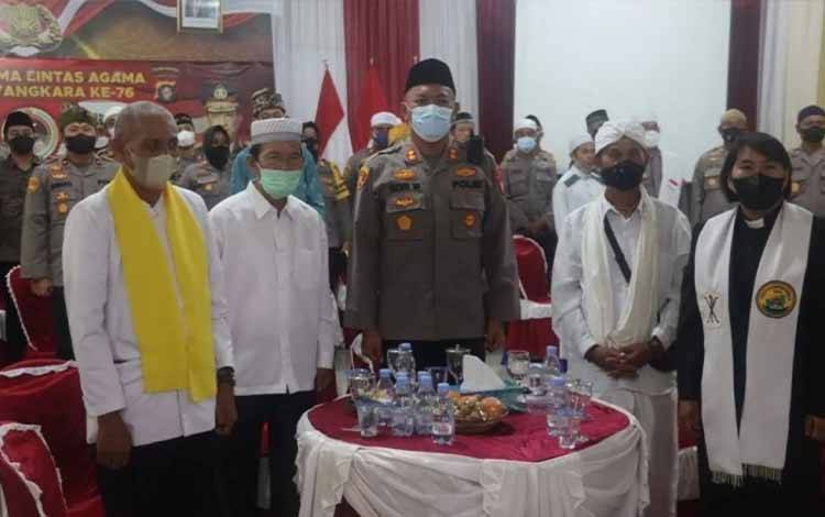 Polres Kapuas Gelar Doa Bersama Lintas Agama