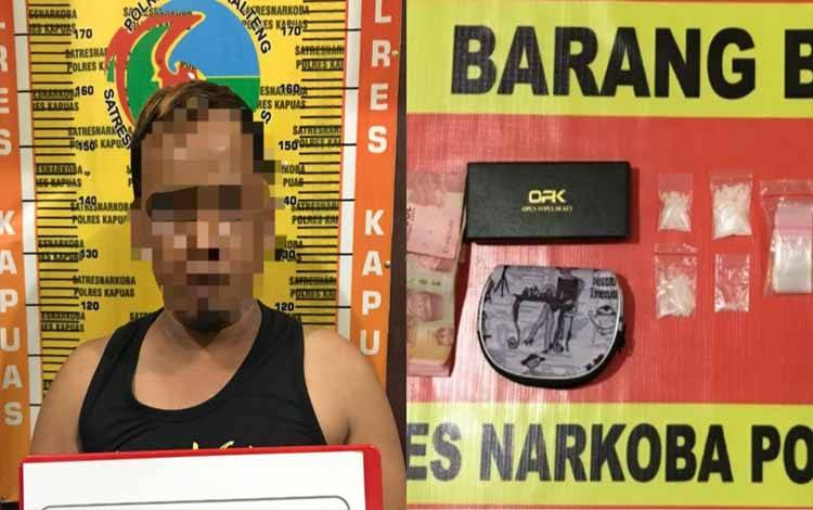 Simpan 10,31 Gram Sabu, Pria Ini Ditangkap Satresnarkoba Polres Kapuas
