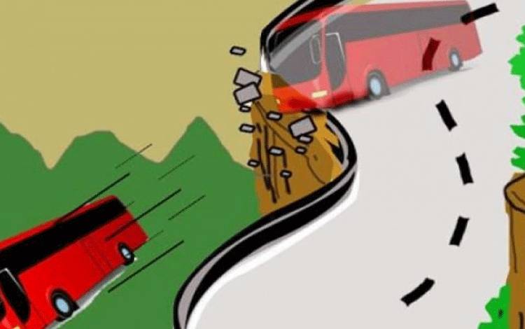 20 Orang Tewas Setelah Bus Terjun ke Jurang