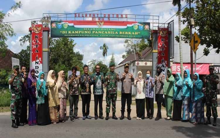 Kelurahan Kalampangan Ditetapkan Sebagai Kampung Pancasila Berkah