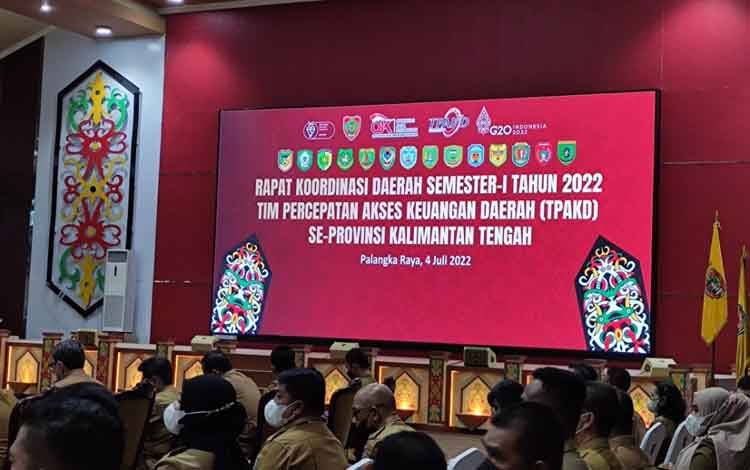 Leonard Sebut TPAKD Kalteng Berjalan Baik