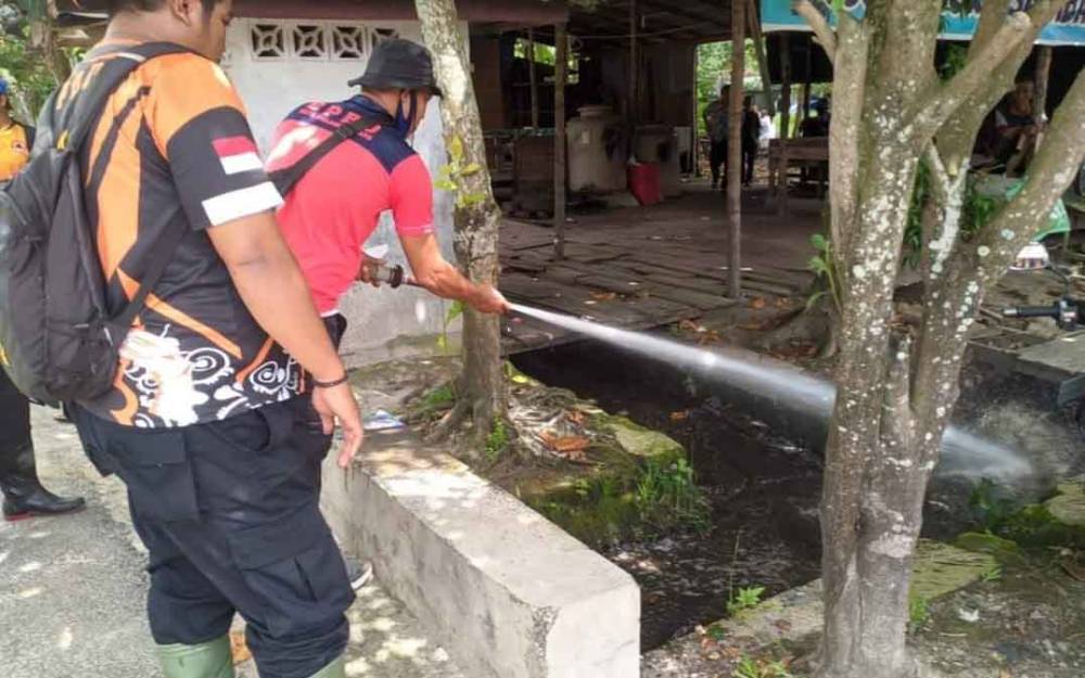 Pendangkalan dan Sampah Penyebab Banjir di Palangka Raya Ketika Hujan Deras