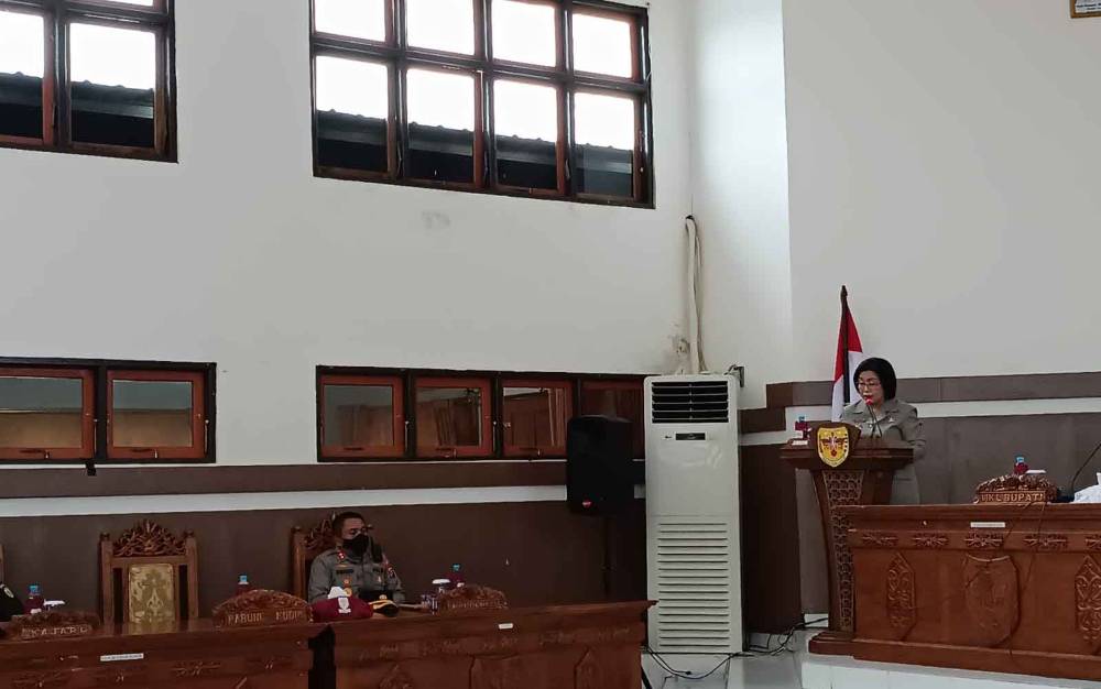 Pidato Pengantar Bupati Gunung Mas soal Raperda Pertanggung Jawaban Pelaksanaan APBD 2021