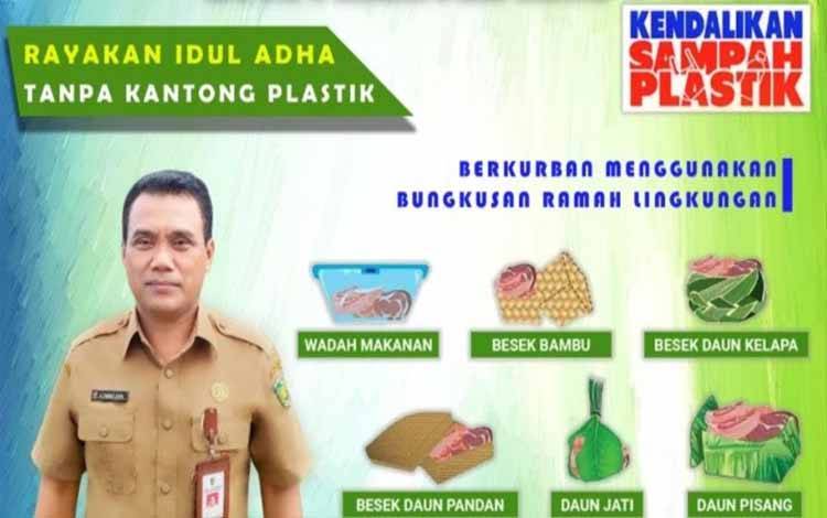 Warga Palangka Raya Diajak Rayakan Iduladha Tanpa Sampah Plastik