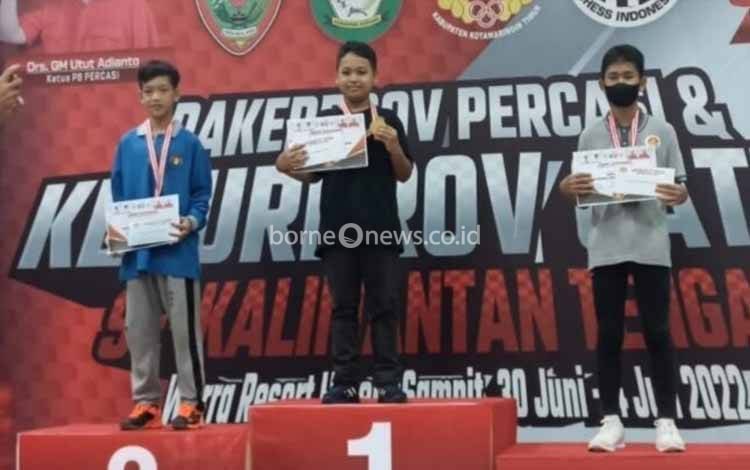 Pecatur Muda Lamandau Raih Medali Emas