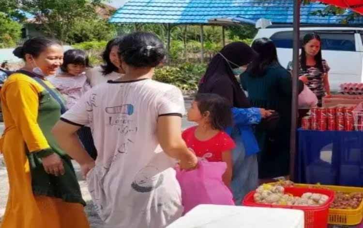Kepala Dinas Ketahanan Pangan Kalteng Sebut Masyarakat Antusias Belanja Pangan Murah