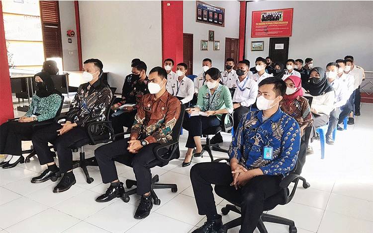 Rutan Tamiang Layang Sosialisasi Penyesuaian Mekanisme Layanan Tatap Muka