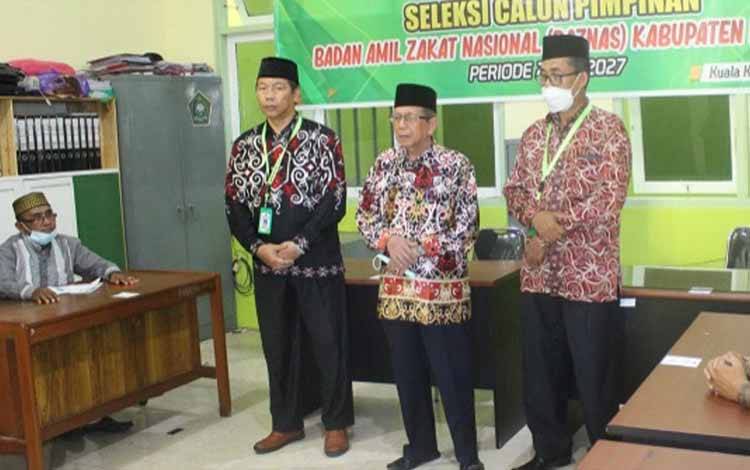 Ini Harapan Kepala Kemenag pada Seleksi Capim Baznas Kapuas