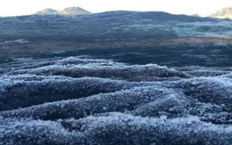 Fenomena Embun Es Dieng Berkaitan dengan Berlangsungnya Kemarau