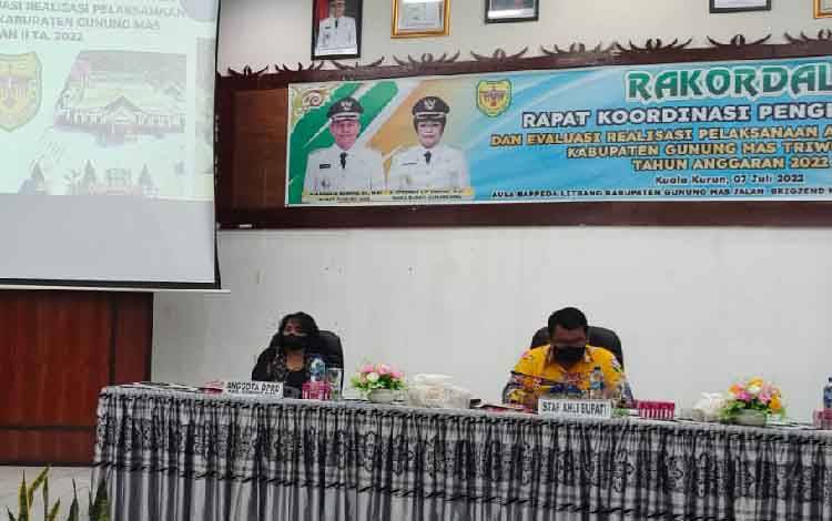 Perangkat Daerah Diminta Terus Berupaya Merealisasi APBD Sesuai Rencana dan Target