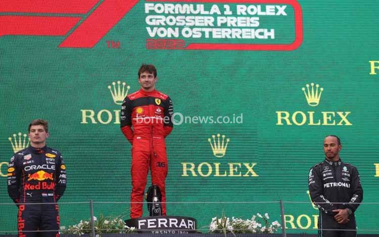 3 Peraih Podium GP Austria Didenda 10.000 Euro