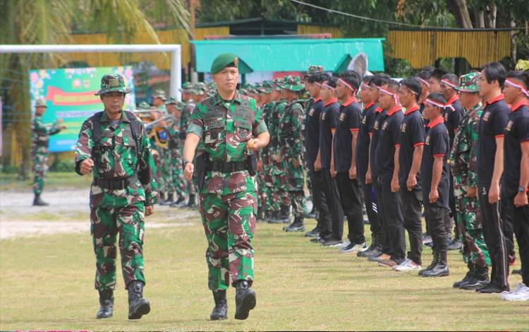 Pelatihan Bela Negara Beta Talawang 1 Wilayah Kodim Palangka Raya Ditutup