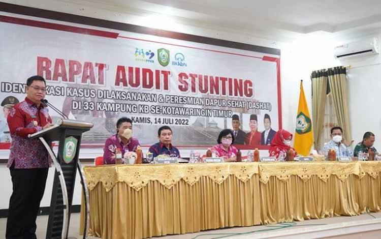 Pemkab Kotim Targetkan Penurunan Kasus Stunting Hingga 15 Persen pada 2 Tahun ke Depan