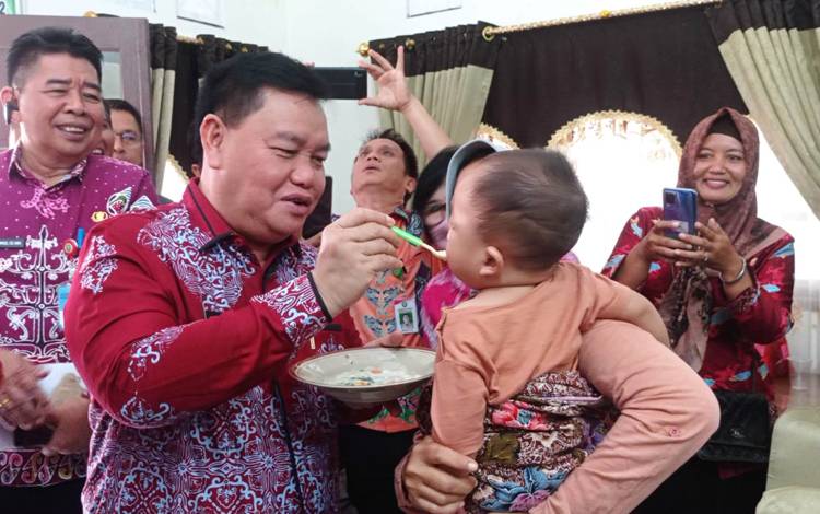 Hindari Timbulnya Kasus Stunting Baru, Pemkab Kotim Resmikan 33 Dapur Sehat di Kampung KB