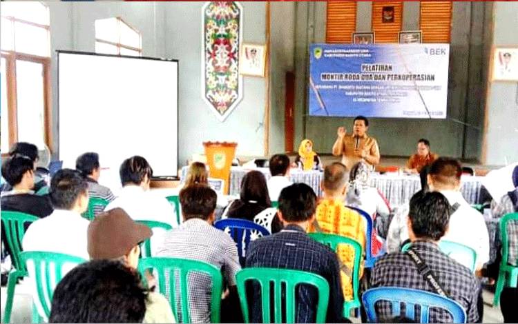 Disnakertranskop UKM Barito Utara Gelar Pelatihan Perkoperasian dan Montir Roda Dua