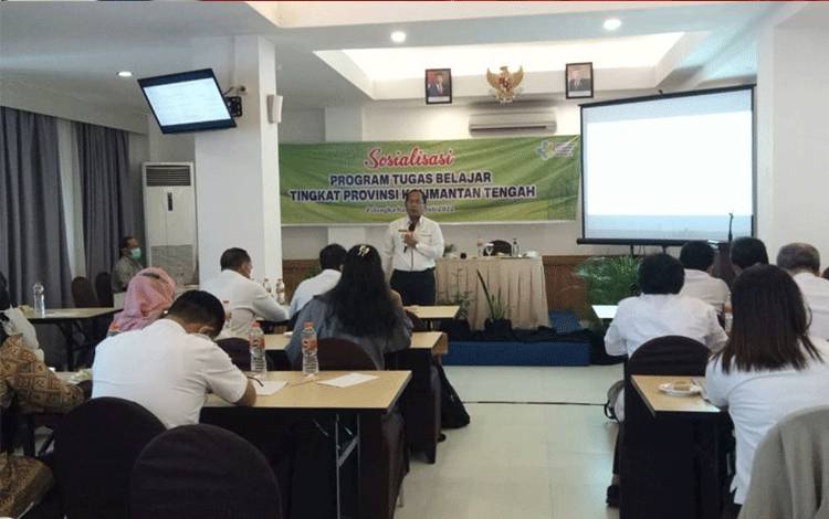 Gelar Sosialisasi Bantuan Tugas Belajar, Dinkes Kalteng Sampaikan Arah Pembangunan Kesehatan