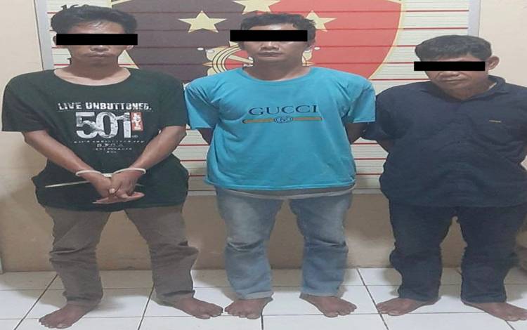 3 Tukang Tipu Dikeler ke Polres Lamandau