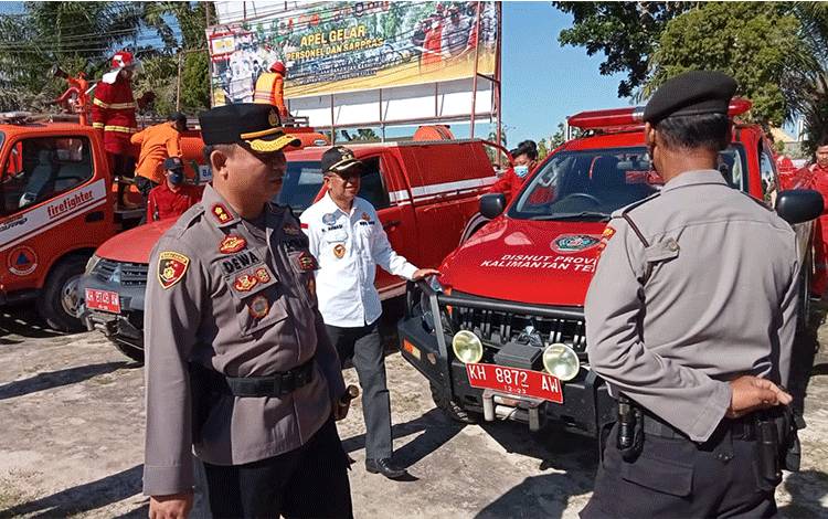 Kapolres Sukamara: Apel Gelar Pasukan Antisipasi Karhutla Upaya Penyegaran