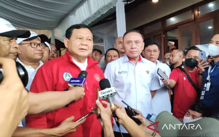 Prabowo Subianto-Iwan Bule Buka Turnamen Nusantara Open 2022