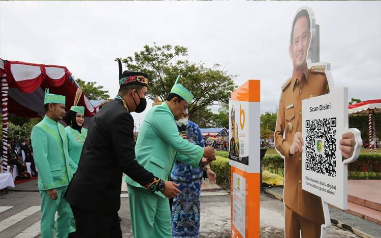 Pemko Palangka Raya Luncurkan Layanan Baca Buku Digital