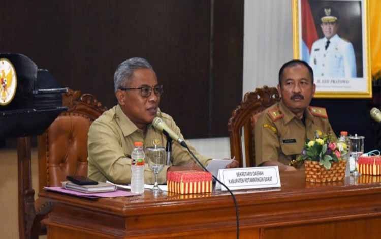 Pemkab Kobar Dukung Pemeriksaan dan Evaluasi Kinerja dari Inspektorat Provinsi