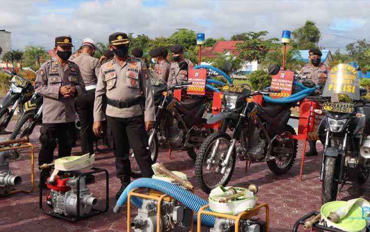 Polres Katingan Gelar Apel Siaga Personel dan Sarpas, Ini Tujuannya