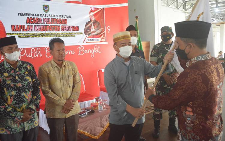 Bupati Lepas Kafilah Seruyan Ikuti MTQ XXX Provinsi Kalteng