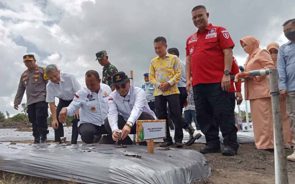 Penanaman Jagung di Lapas Sukamara Diharapkan Berkembang