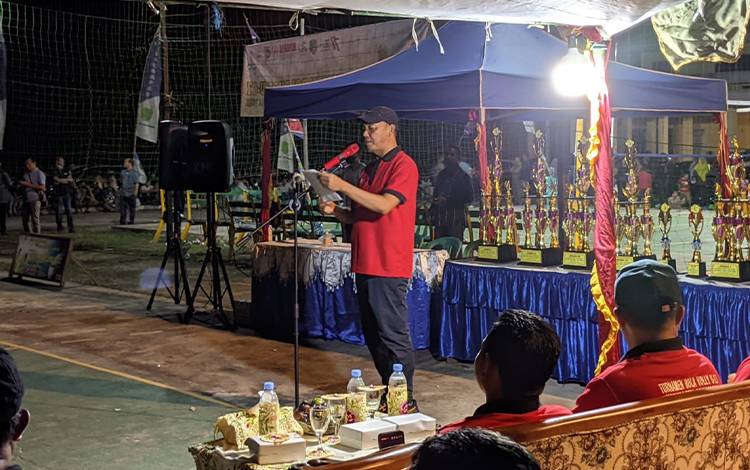 Turnamen Bola Voli U-17 Sukamara Open Resmi Dimulai