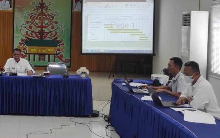 Gelar Rapat Evaluasi, Dislutkan Kalteng Dorong Percepatan Pembangunan Dermaga Perikanan Kuala Pembuang