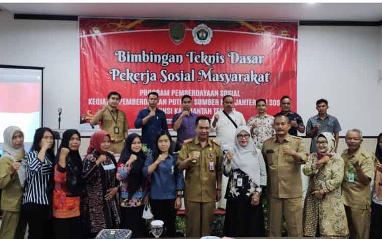 Dinsos Kalteng Ajak PSM Kerja Keras Ikhlas dan Tuntas