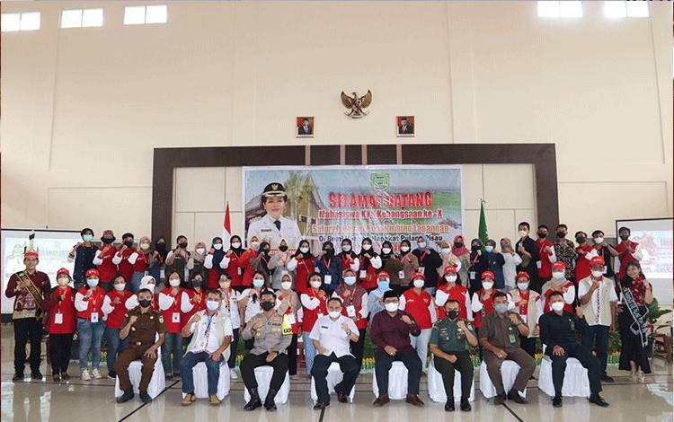 310 Mahasiswa KKN Kebangsaan Disebar di 31 Desa Kabupaten Pulang Pisau