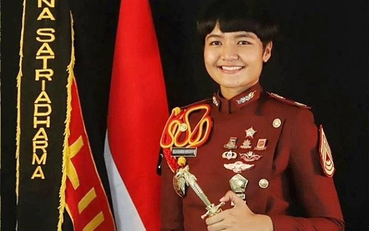 Mengenal Bela Ananda Anugrahni, Putri Maanyan-Lawangan Lulusan Akpol 2022