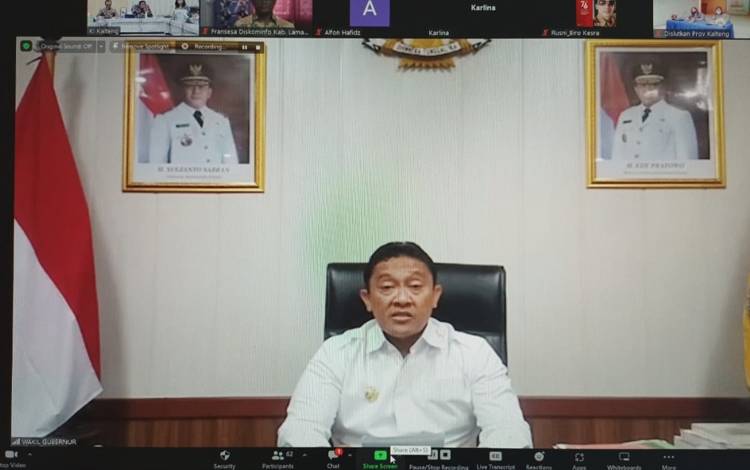 Wagub Kalteng Ajak Perangkat Daerah Implementasikan SLIP