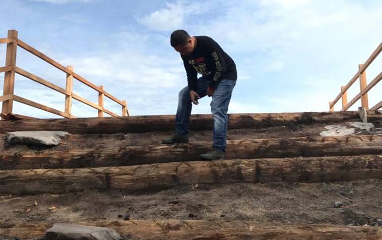 Pembangunan Venue UCI MTB Eliminator Hampir Rampung