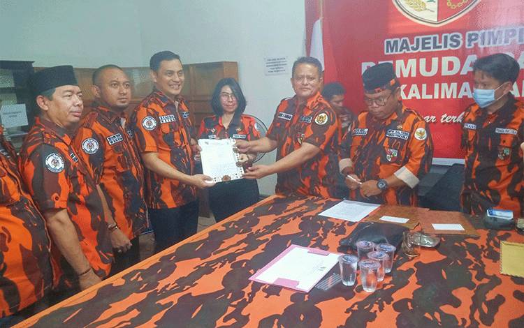 Didukung 14 MPC, Muhammad Syauqie Daftar Calon Ketua MPW Pemuda Pancasila Kalteng